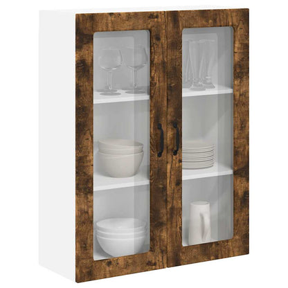 Kitchen Wall Cabinet with Shelf Smoked Oak 80 x 31 x 100 cm
