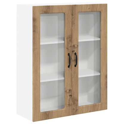 Kitchen Wall Cabinet with Shelf Artisan Oak 80 x 31 x 100 cm