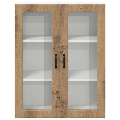 Kitchen Wall Cabinet with Shelf Artisan Oak 80 x 31 x 100 cm