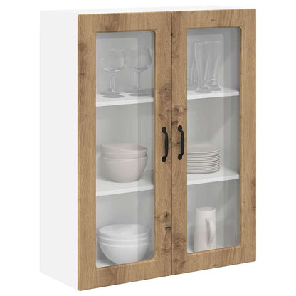 Kitchen Wall Cabinet with Shelf Artisan Oak 80 x 31 x 100 cm