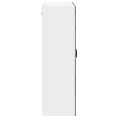 Kitchen Wall Cabinet with Shelf Artisan Oak 80 x 31 x 100 cm