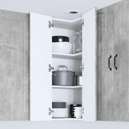 Kitchen Cabinet Concrete Grey 57 x 57 x 100 cm Engineered Wood