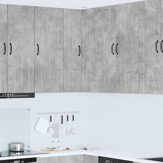Kitchen Cabinet Concrete Grey 57 x 57 x 100 cm Engineered Wood