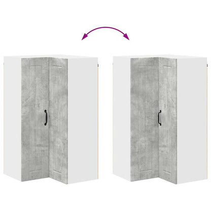 Kitchen Cabinet Concrete Grey 57 x 57 x 100 cm Engineered Wood