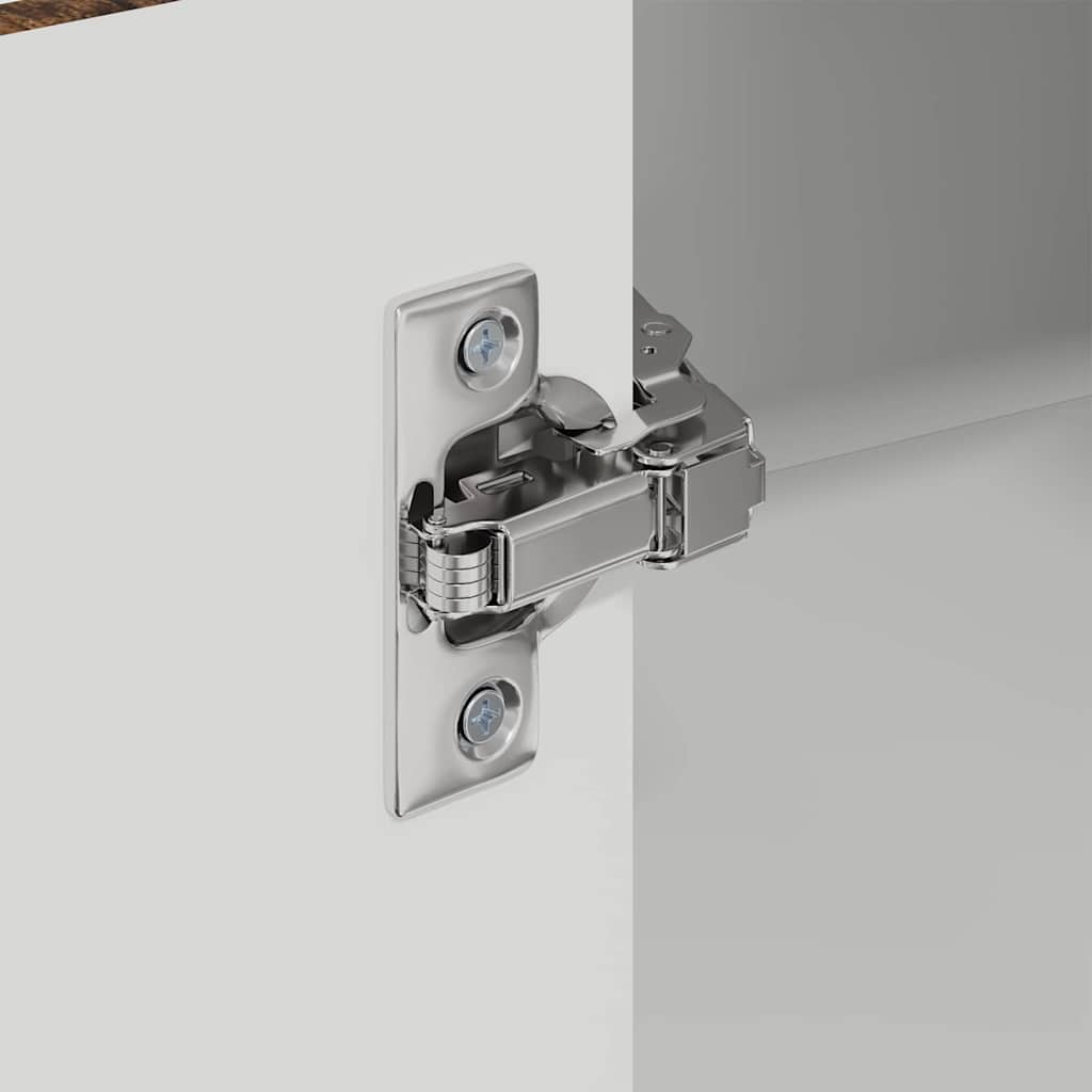 Kitchen Cabinet Smoked Oak 57 x 57 x 100 cm Engineered Wood