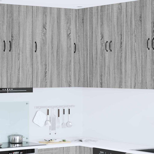 Kitchen Cabinet Grey Sonoma 57 x 57 x 100 cm Engineered Wood