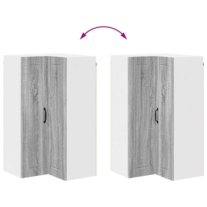 Kitchen Cabinet Grey Sonoma 57 x 57 x 100 cm Engineered Wood