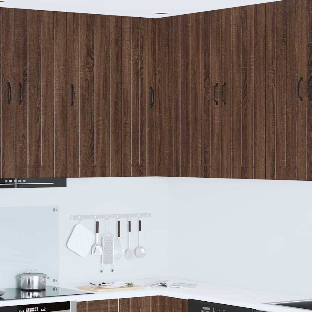 Kitchen Cabinet Brown Oak 57 x 57 x 100 cm Engineered Wood