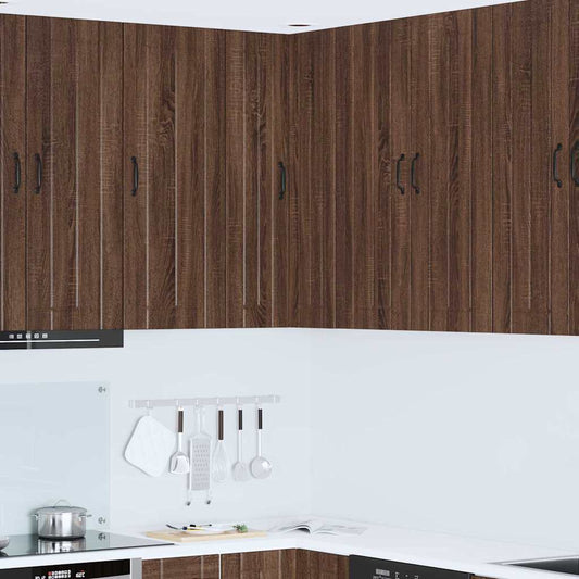 Kitchen Cabinet Brown Oak 57 x 57 x 100 cm Engineered Wood