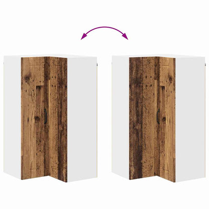 Kitchen Cabinet Old Wood 57 x 57 x 100 cm Engineered Wood