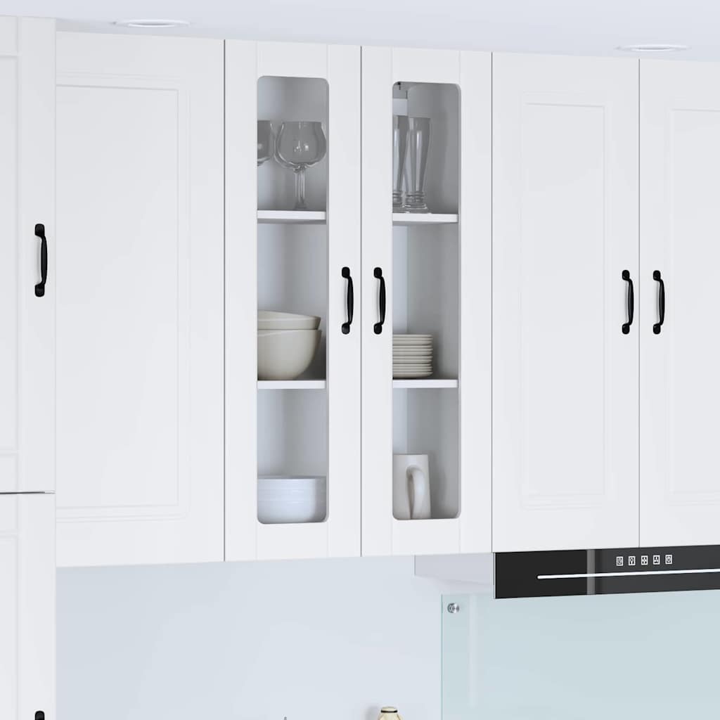 Kitchen Wall Cabinet White 60 x 31 x 100 cm Engineered Wood