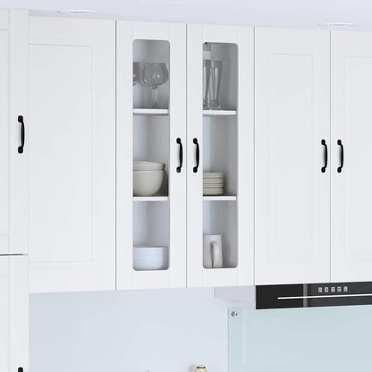 Kitchen Wall Cabinet White 60 x 31 x 100 cm Engineered Wood