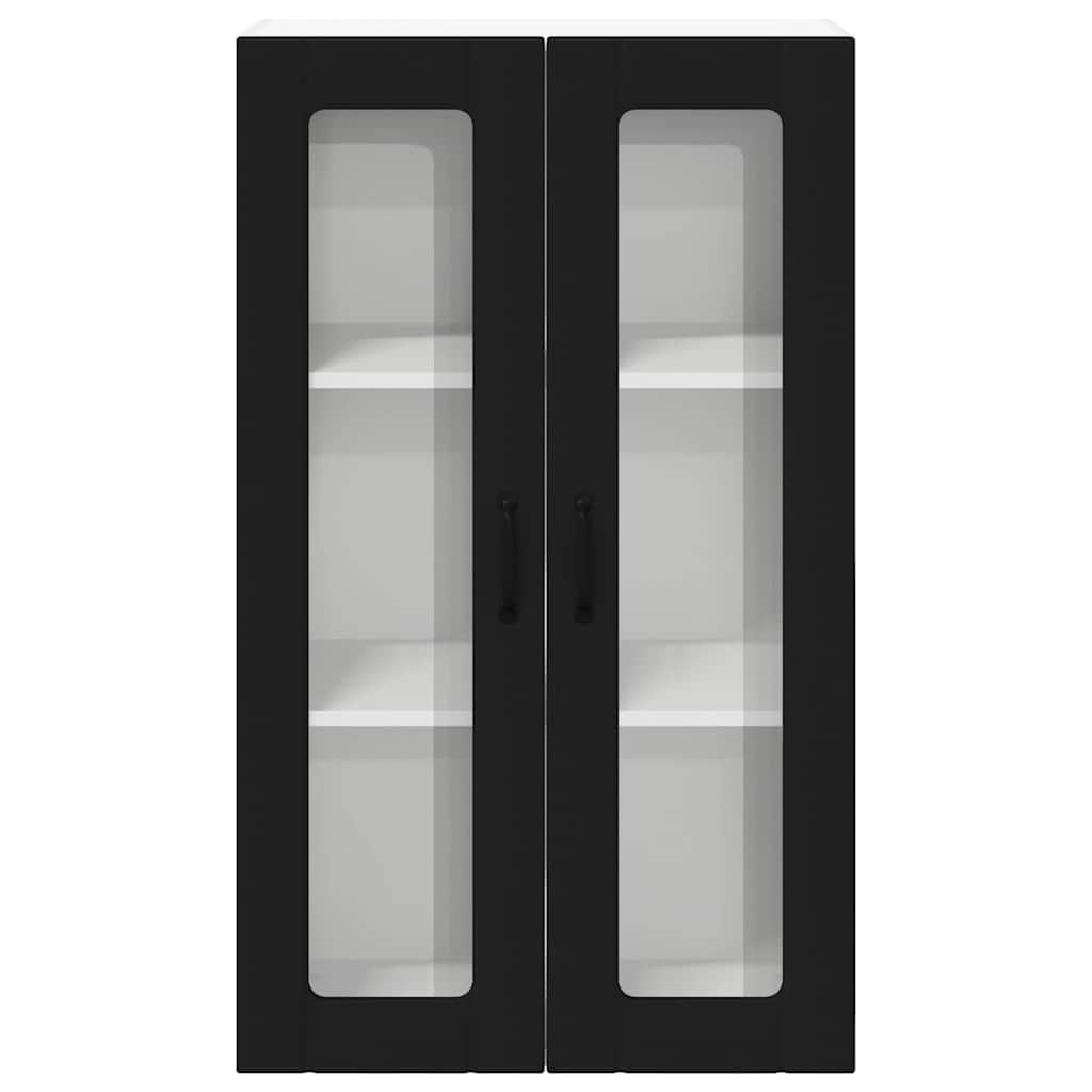 Kitchen Wall Cabinet Black 60 x 31 x 100 cm Engineered Wood