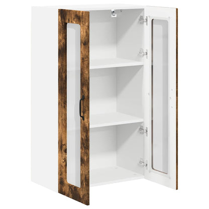 Kitchen Wall Cabinet with Shelf Smoked Oak 60 x 31 x 100 cm