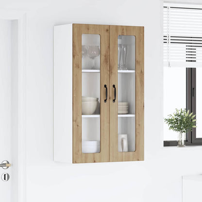Kitchen Wall Cabinet with Shelf Artisan Oak 60 x 31 x 100 cm