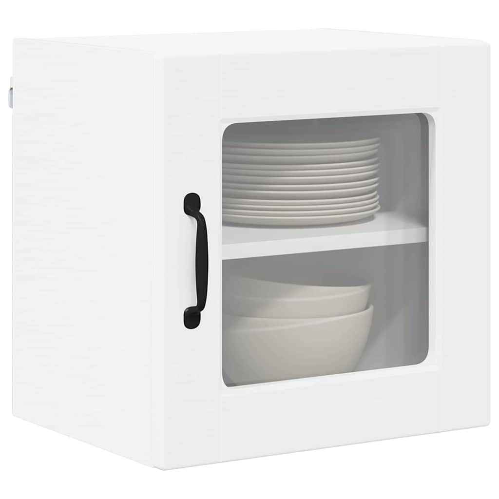 Kitchen Wall Cabinet with Shelf 2 pcs White 40 x 31 x 40 cm