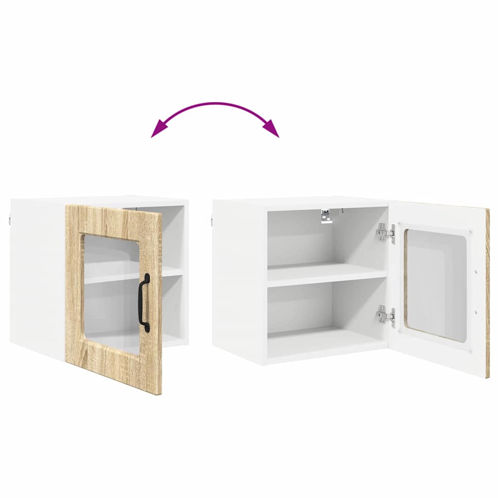 Kitchen Wall Cabinet Sonoma Oak 40 x 31 x 40 cm Engineered Wood