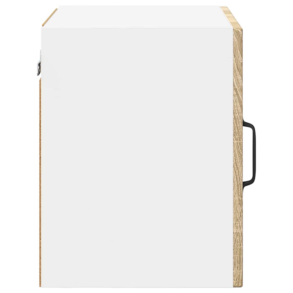 Kitchen Wall Cabinet with Door 2 pcs Sonoma Oak 40 x 31 x 40 cm