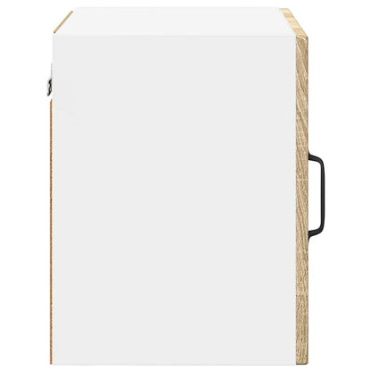 Kitchen Wall Cabinet with Door 2 pcs Sonoma Oak 40 x 31 x 40 cm