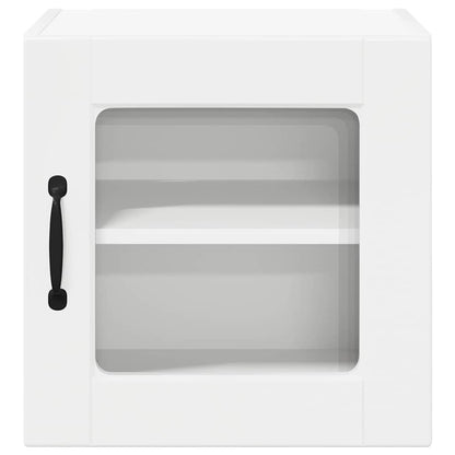 Kitchen Wall Cabinet with Door High Gloss White 40 x 31 x 40 cm