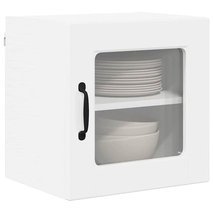 Kitchen Wall Cabinet with Door High Gloss White 40 x 31 x 40 cm