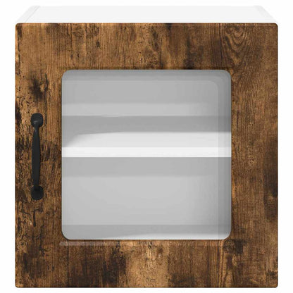 Kitchen Wall Cabinet Smoked Oak 40 x 31 x 40 cm Engineered Wood