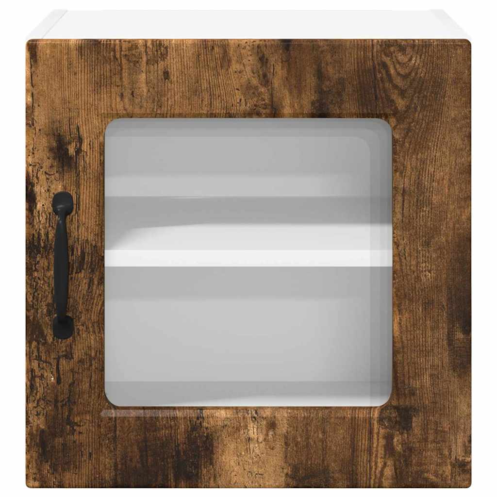 Kitchen Wall Cabinet Smoked Oak 40 x 31 x 40 cm Engineered Wood