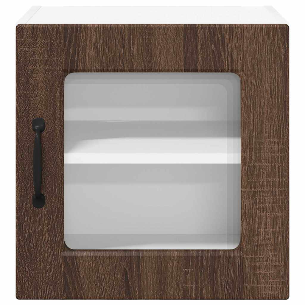 Kitchen Wall Cabinet Brown Oak 40 x 31 x 40 cm Engineered Wood