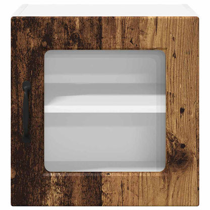 Kitchen Wall Cabinet with Shelf 2 pcs Old Wood 40 x 31 x 40 cm