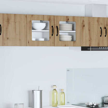Kitchen Wall Cabinet with Shelf Artisan Oak 40 x 31 x 40 cm
