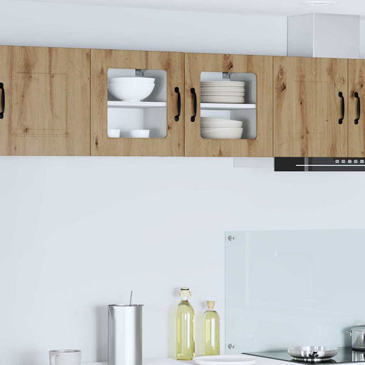 Kitchen Wall Cabinet with Shelf Artisan Oak 40 x 31 x 40 cm