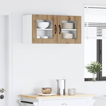 Kitchen Wall Cabinet 2 pcs Artisan Oak 40 x 31 x 40 cm