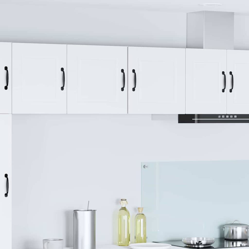 Kitchen Wall Cabinet with Shelf 2 pcs White 40 x 31 x 40 cm