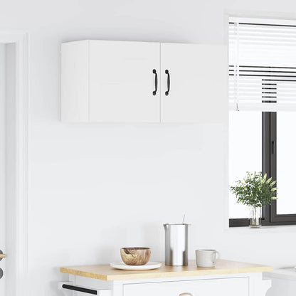 Kitchen Wall Cabinet with Shelf 2 pcs White 40 x 31 x 40 cm
