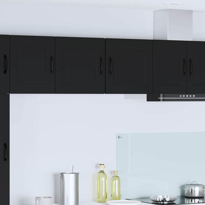Kitchen Wall Cabinet Black 40 x 31 x 40 cm Engineered Wood