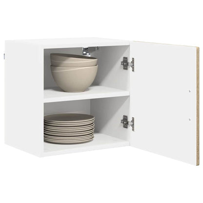 Kitchen Wall Cabinet with Door 2 pcs Sonoma Oak 40 x 31 x 40 cm