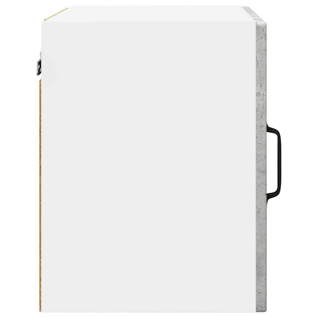 Kitchen Wall Cabinet with Shelf Concrete Grey 40 x 31 x 40 cm