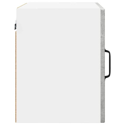 Kitchen Wall Cabinet with Shelf Concrete Grey 40 x 31 x 40 cm