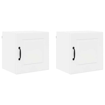 Kitchen Wall Cabinet 2 pcs High Gloss White 40 x 31 x 40 cm