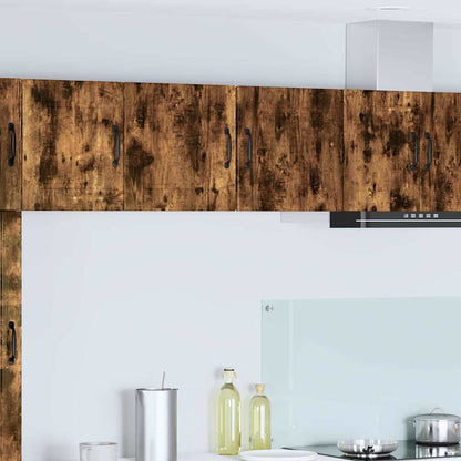 Kitchen Wall Cabinet Smoked Oak 40 x 31 x 40 cm Engineered Wood