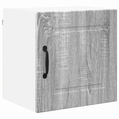Kitchen Wall Cabinet with Shelf Grey Sonoma 40 x 31 x 40 cm