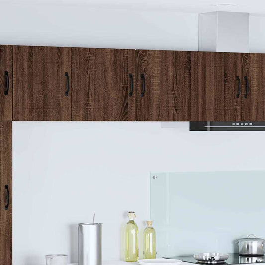 Kitchen Wall Cabinet Brown Oak 40 x 31 x 40 cm Engineered Wood