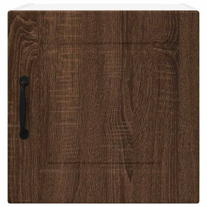 Kitchen Wall Cabinet with Shelf 2 pcs Brown Oak 40 x 31 x 40 cm