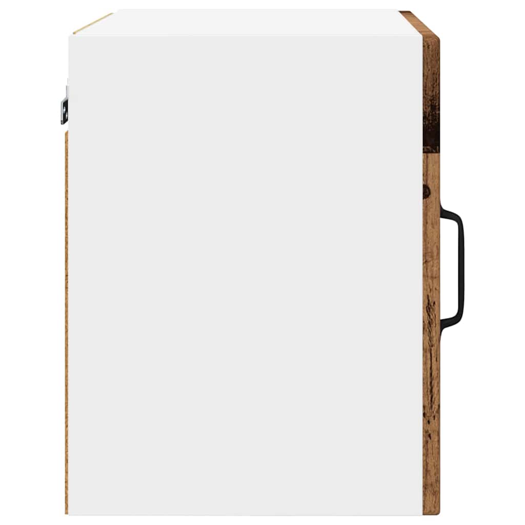 Kitchen Wall Cabinet with Shelf 2 pcs Old Wood 40 x 31 x 40 cm