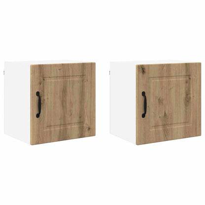 Kitchen Wall Cabinet 2 pcs Artisan Oak 40 x 31 x 40 cm