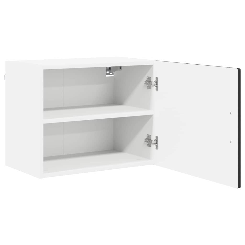 Kitchen Wall Cabinet with Shelf 2 pcs Black 50 x 31 x 40 cm