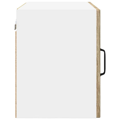 Kitchen Wall Cabinet with Door 2 pcs Sonoma Oak 50 x 31 x 40 cm