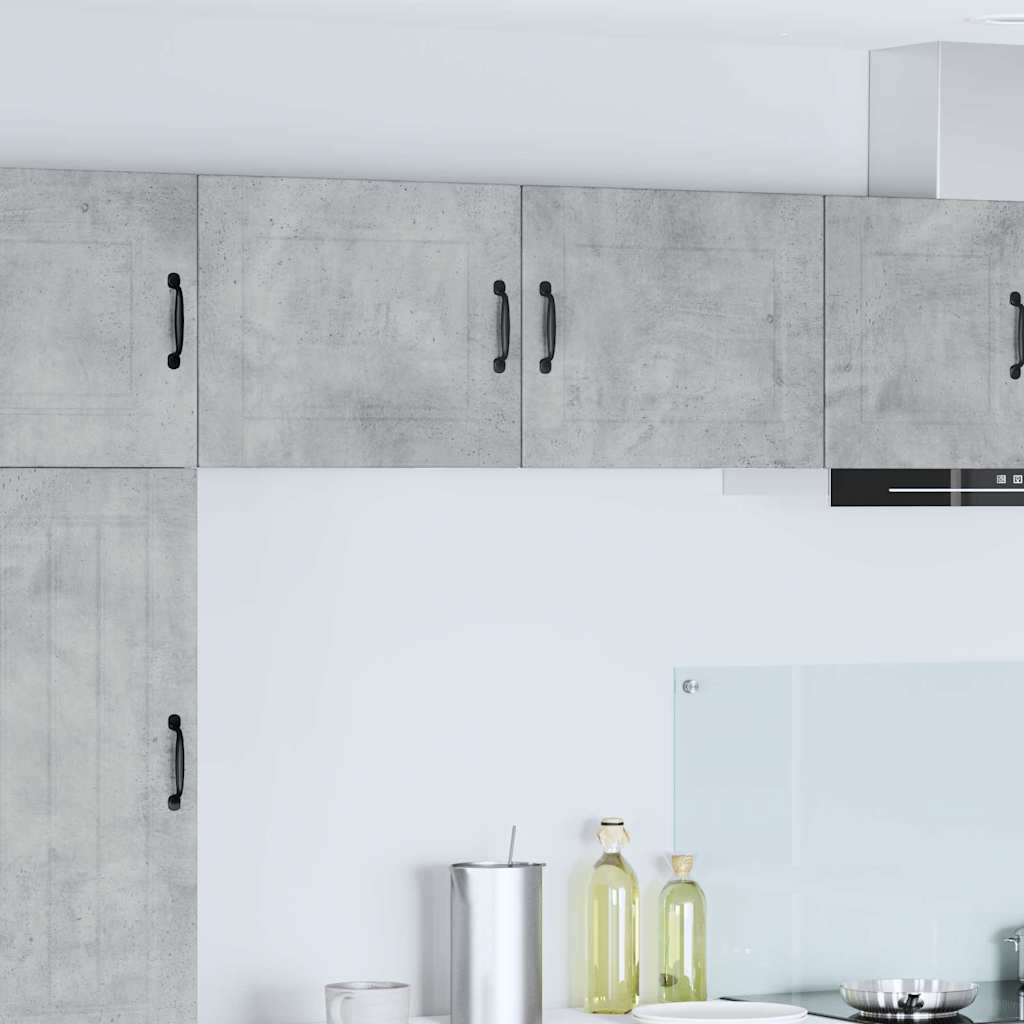 Kitchen Wall Cabinet with Shelf Concrete Grey 50 x 31 x 40 cm