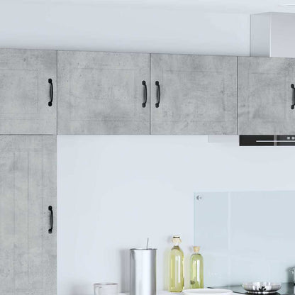 Kitchen Wall Cabinet with Shelf Concrete Grey 50 x 31 x 40 cm