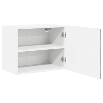 Kitchen Wall Cabinet with Shelf Concrete Grey 50 x 31 x 40 cm